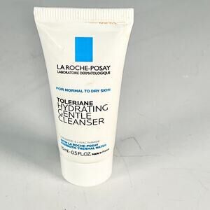 La Roche Posay Toleriane Hydrating Gentle Cleanser Face Wash Travel .5 fl oz New
